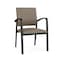 Lesro Newport Guest Chair Metal Frame, Black, MD Farro Upholstery NP1101 - alternate 1